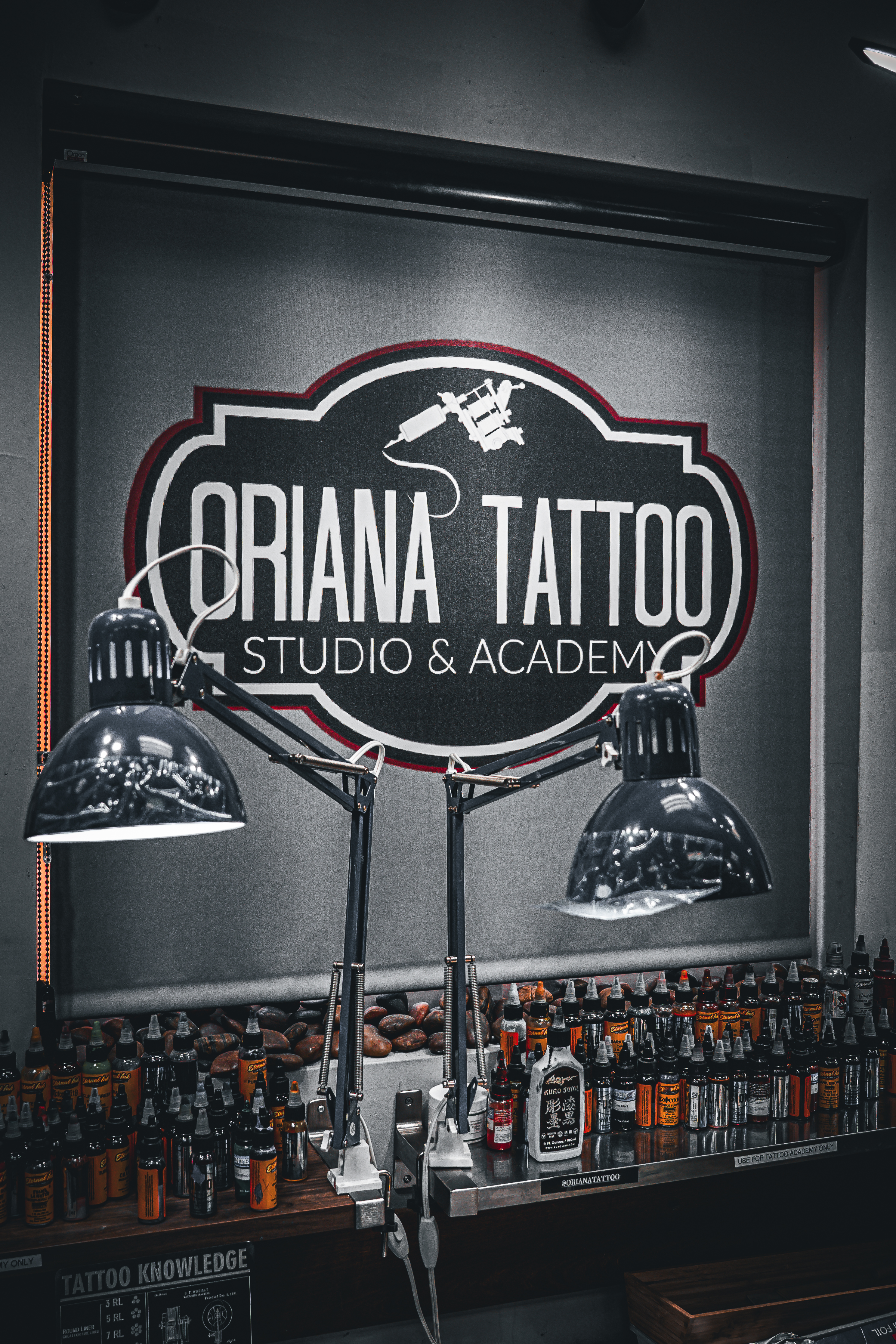 Oriana Academy studio workspace