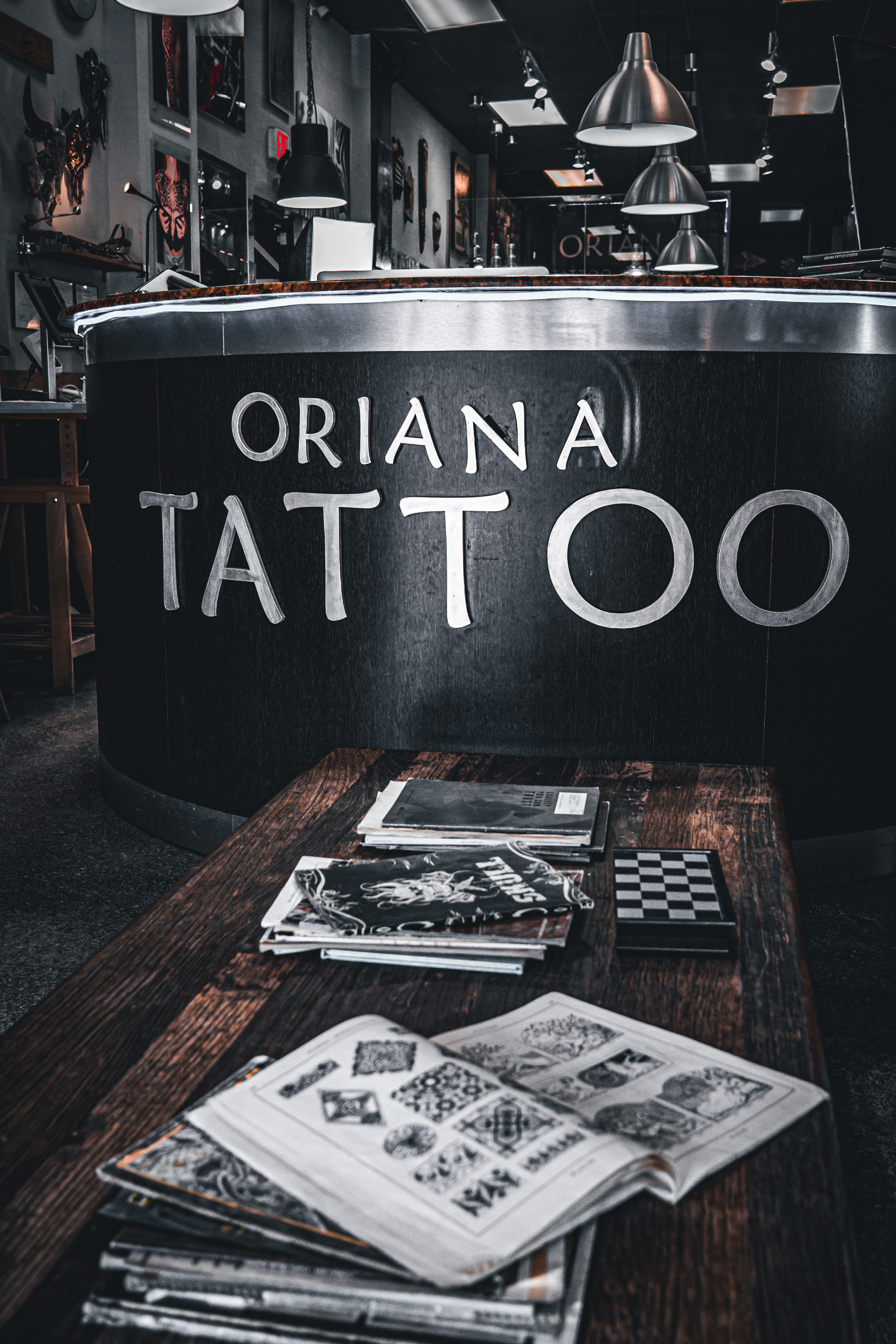 Inside Oriana Tattoo Miami Beach
